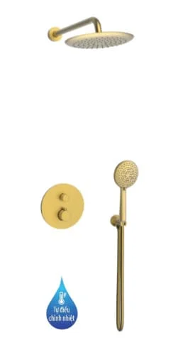 Sen tắm âm tường nhiệt độ bát trần HUGE H-ST999M