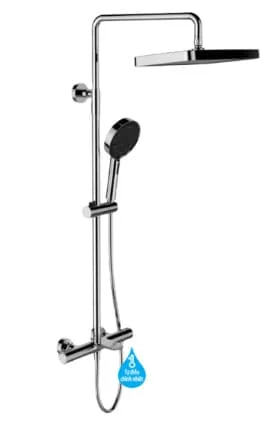 Sen tắm âm tường nhiệt độ bát trần HUGE H-ST999M