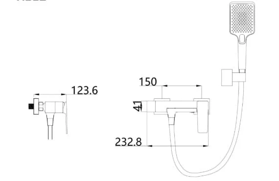 Sen tắm nóng lạnh HUGE H-2900S