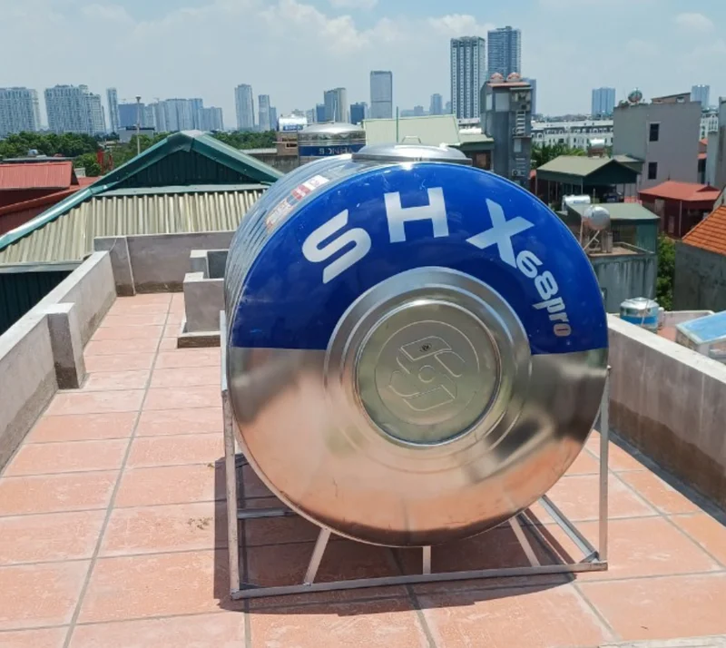 Bòn nước SHX68Pro 500L nằm