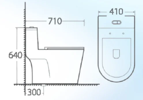 Bồn Cầu Treo Tường Huge H-BT238M
