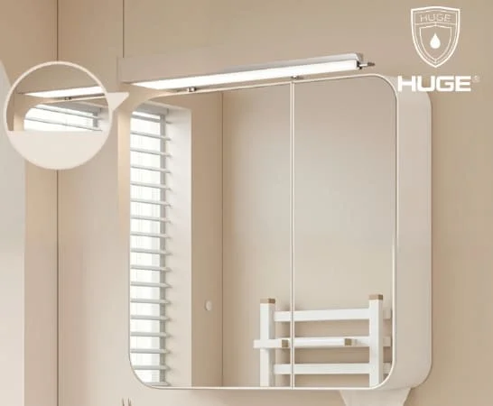 Tủ gương phòng tắm 80x80cm ATMOR AT745 đen