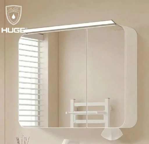 Tủ gương phòng tắm 80x80cm ATMOR AT745 đen