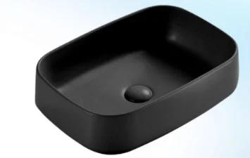 Chậu Lavabo Đặt Bàn Màu Đen Huge H-LT1380M