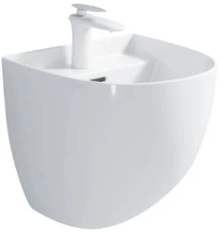 Chậu Lavabo Đặt Bàn Màu Đen Huge H-LT1380M