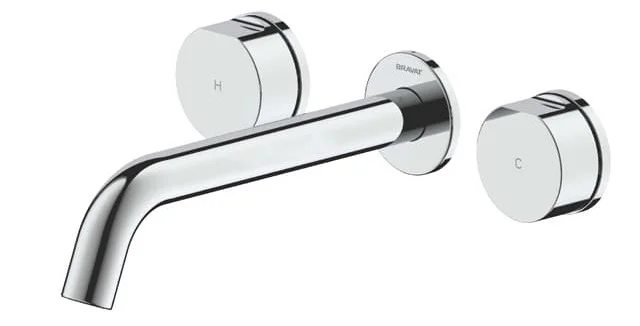 Vòi Lavabo Âm Tường BRAVAT P8461217CP
