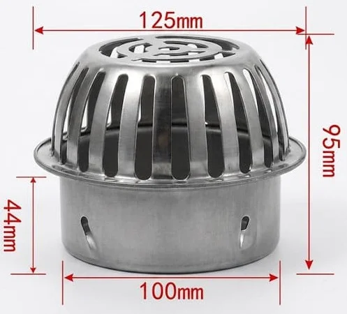 Quả cầu chặt rác sân thượng Clean Max D60-76