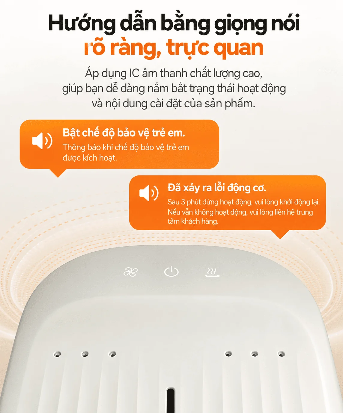 máy sưở cơ thể Solura điều khiển giọng nói