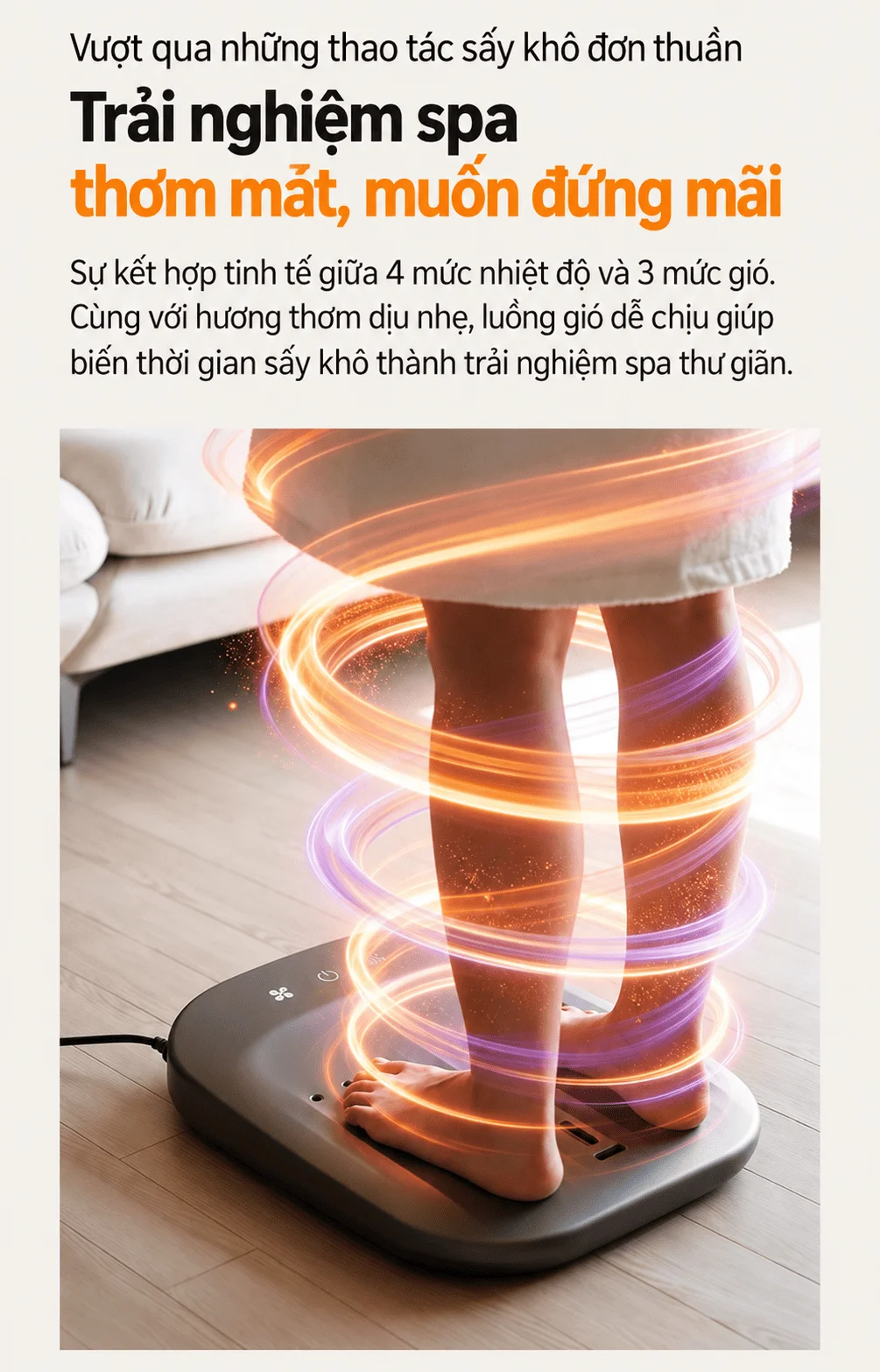 Máy sưởi ấm cơ thể Solura Hàn Quốc