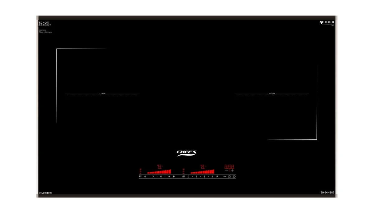 Bếp từ 2 vùng nấu Chefs EH-DIH889