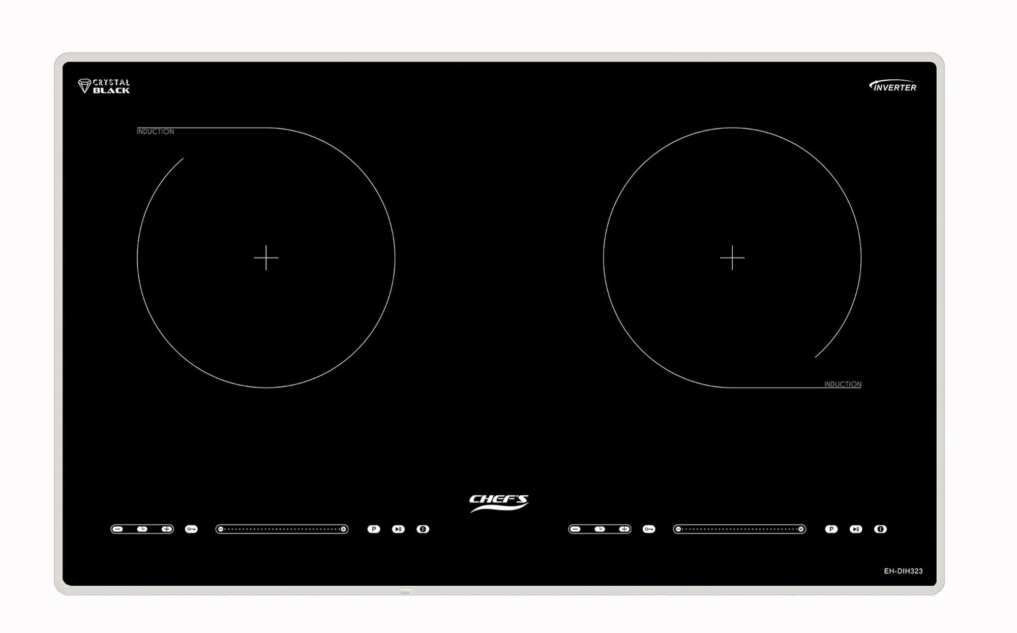 Bếp từ 2 vùng nấu Chefs EH-DIH323