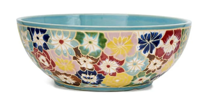 Chậu lavabo bằng đá tự nhiên Kanly MAR25Bi
