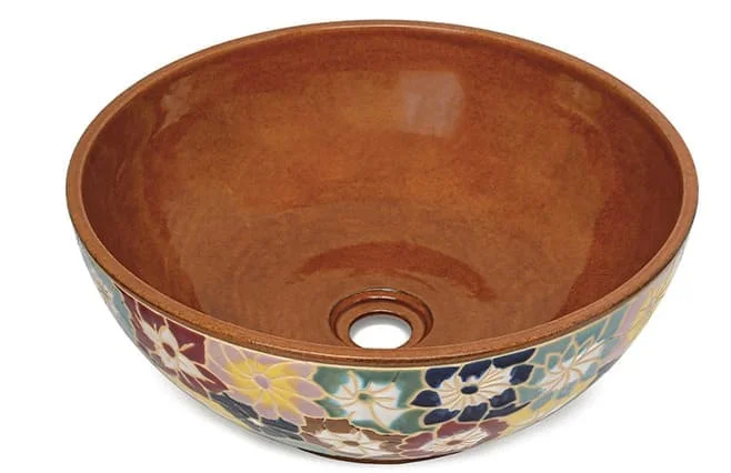 Chậu lavabo bằng đá tự nhiên Kanly MAR25Bi