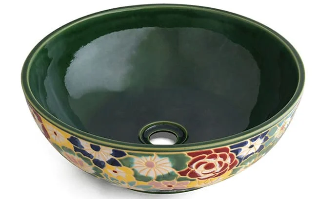 Chậu lavabo bằng đá tự nhiên Kanly MAR25Bi