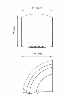 Máy sấy tay tự động Interhasa HSD-A905