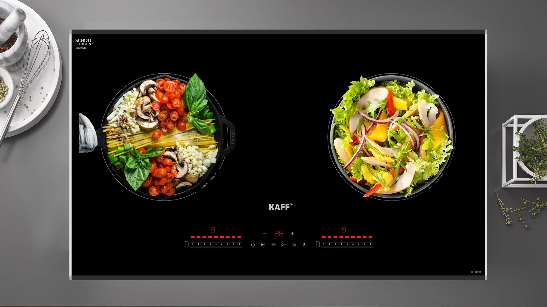 Bếp Từ 2 Vùng Nấu KAFF KF-IH870Z PLUS