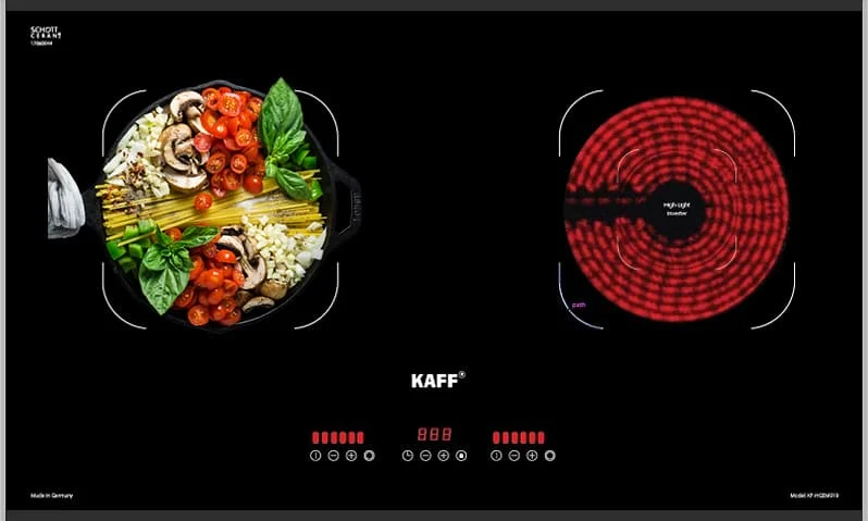 Bếp Từ 2 Vùng Nấu KAFF KF-IH201II