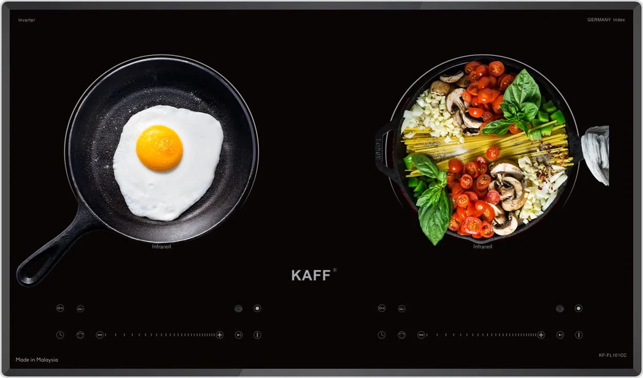 Bếp điện từ 2 vùng nấu KAFF KF-SD300II