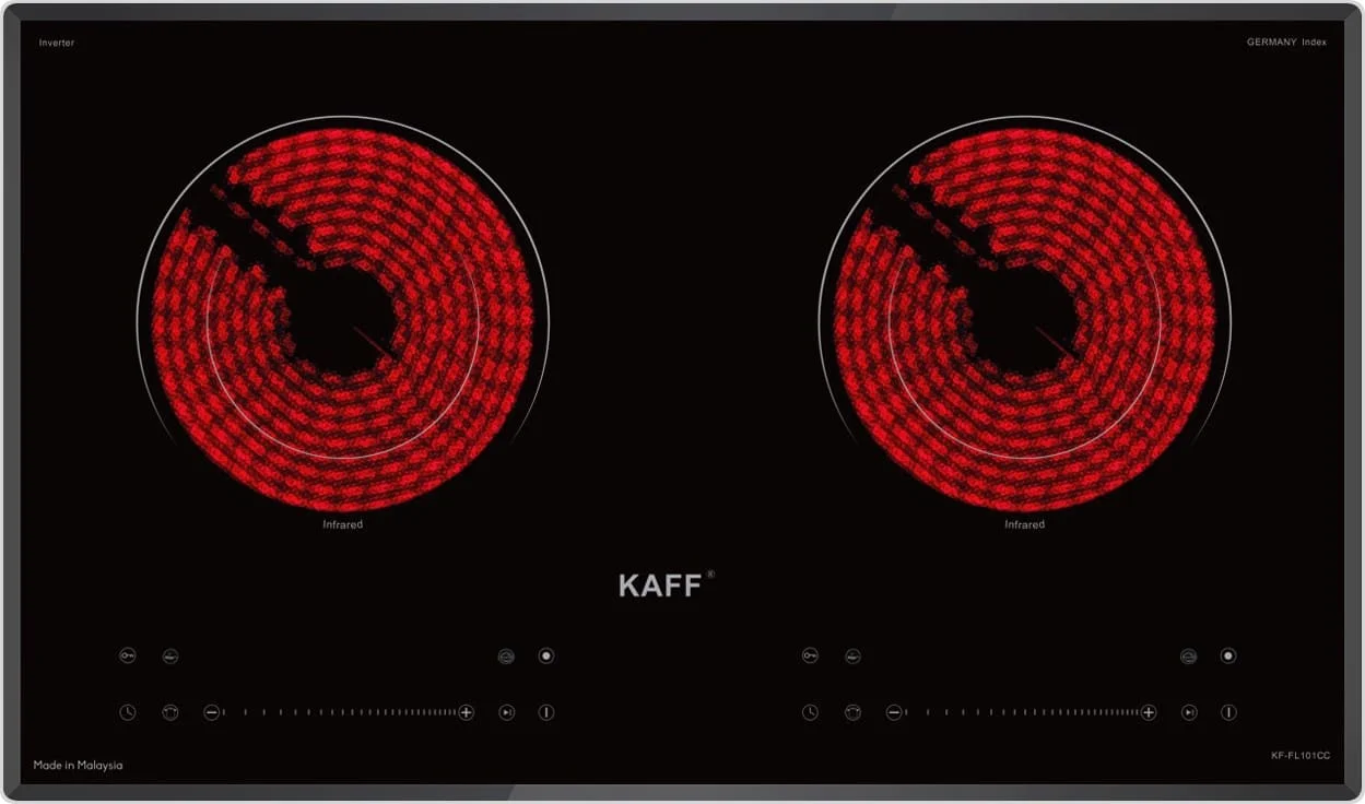 Bếp hồng ngoại 2 vùng nấu KAFF KF-FL101CC