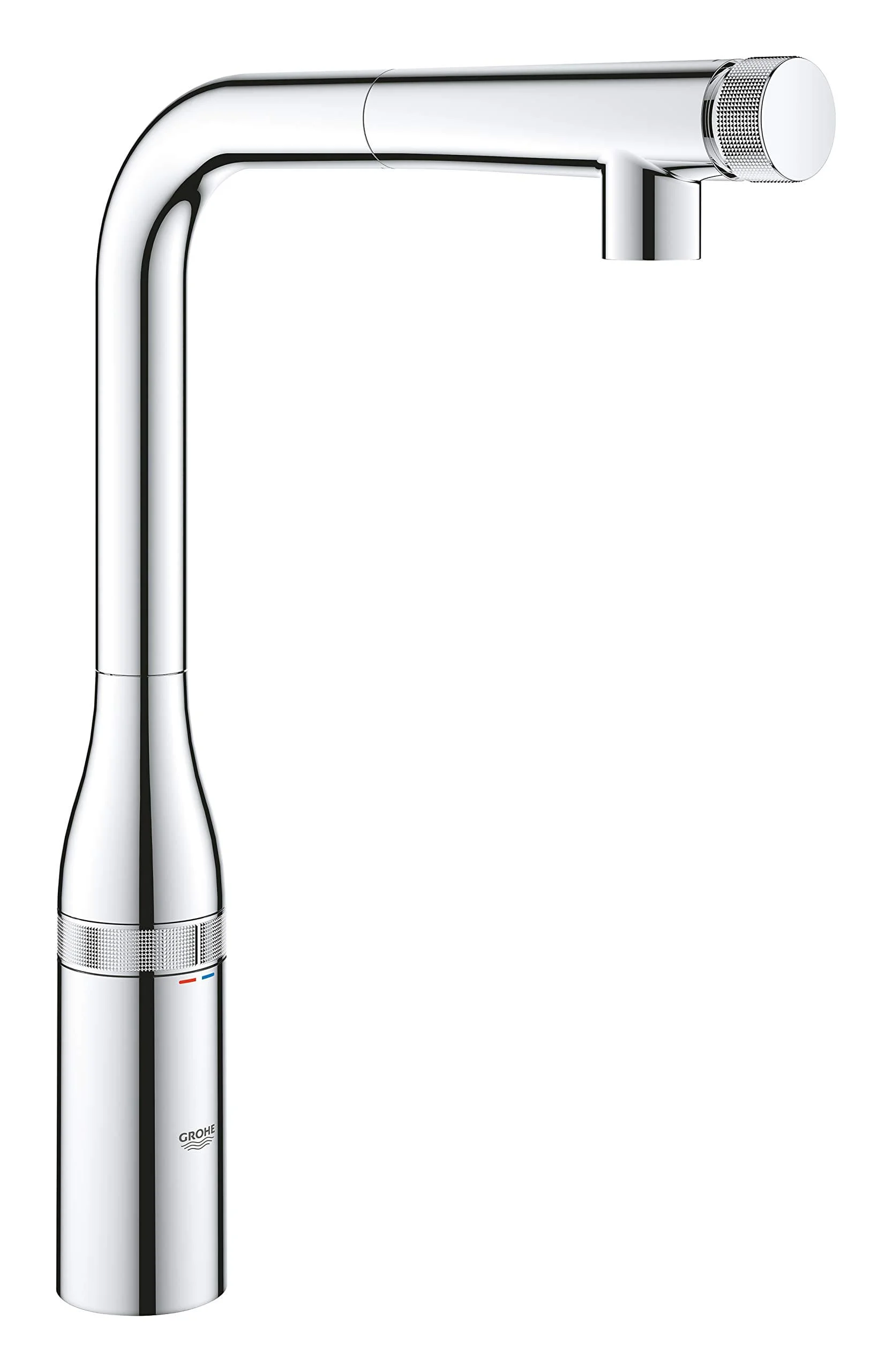 Vòi chậu rửa bát nóng lạnh dây rút Grohe 31615000