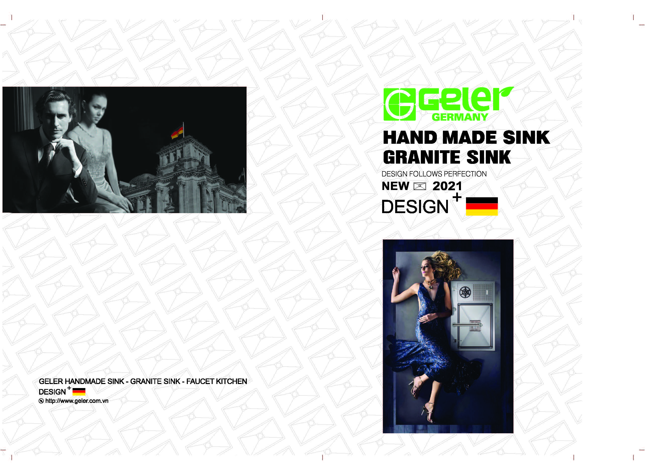 Ảnh bìa: Catalogue chậu rửa bát Geler 2021