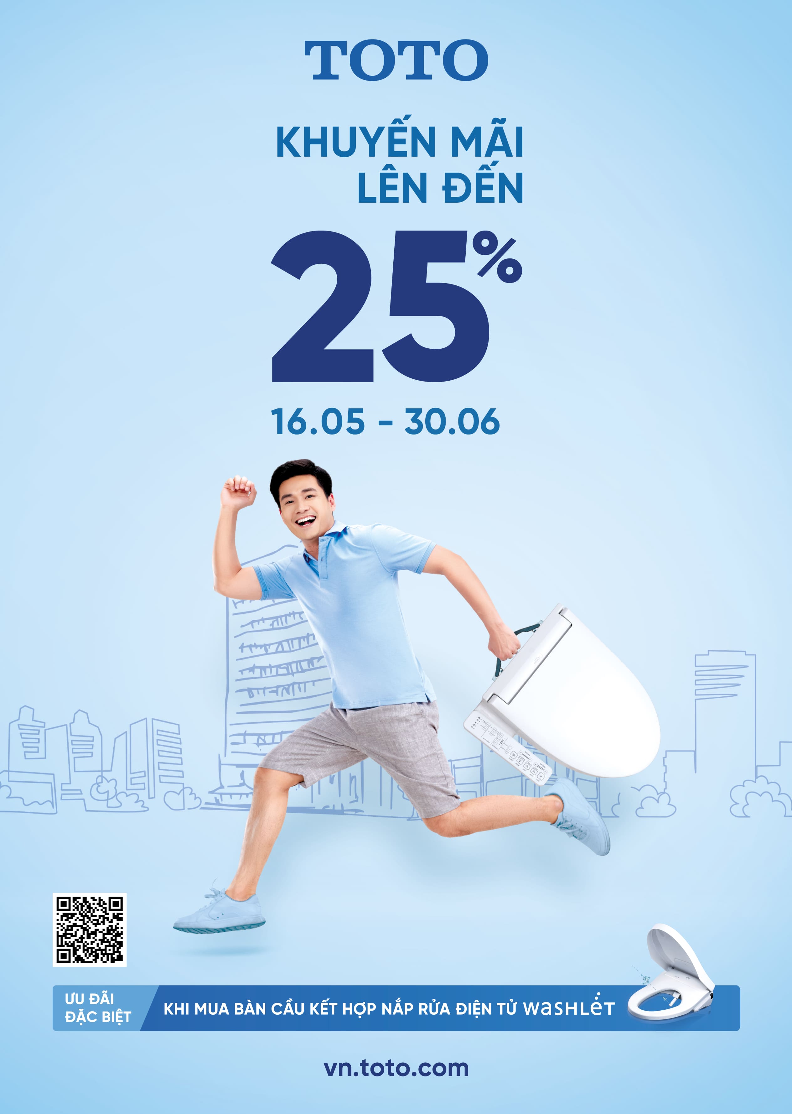 Khuyến mại mùa hè cùng Toto