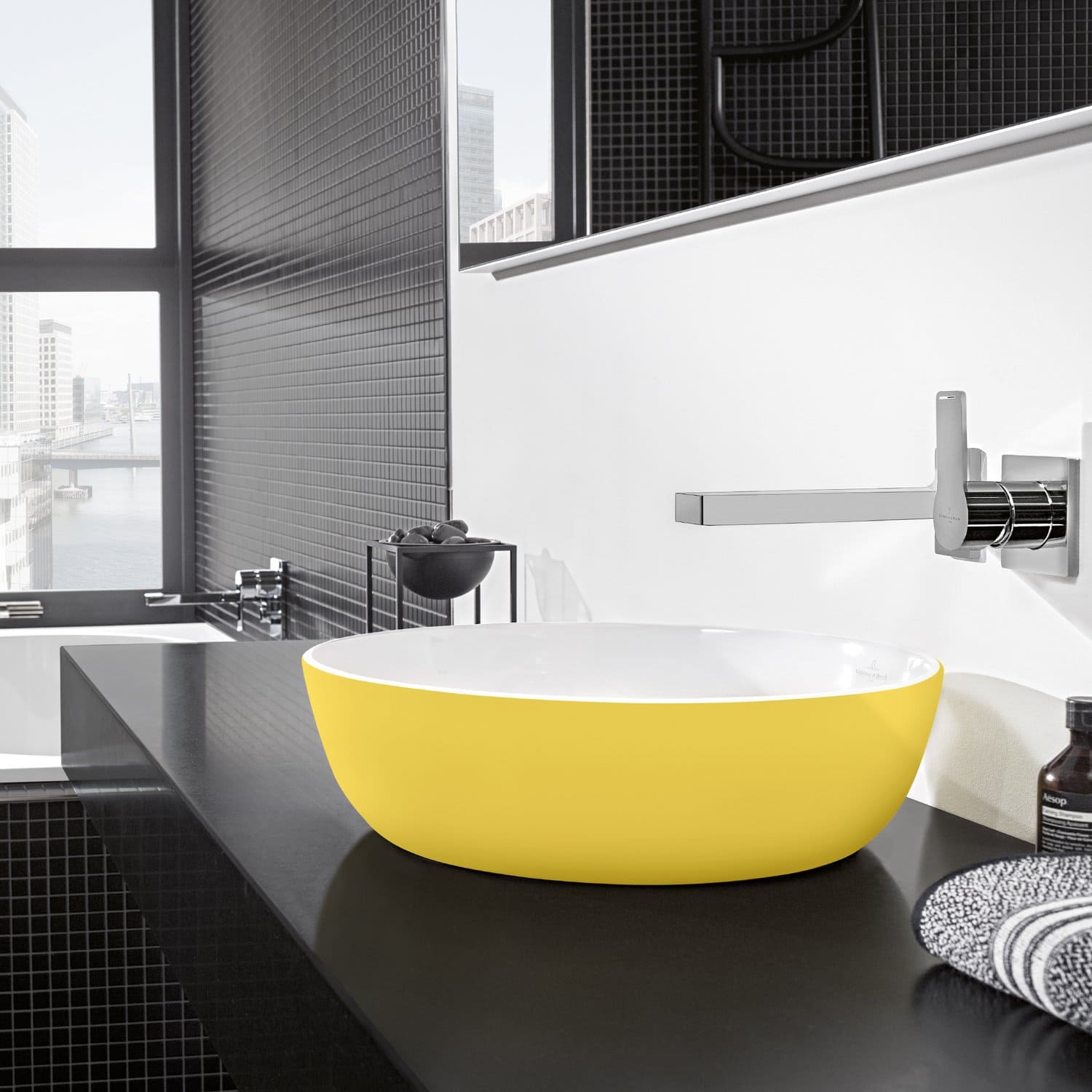 Chậu rửa lavabo bàn đá đẹp