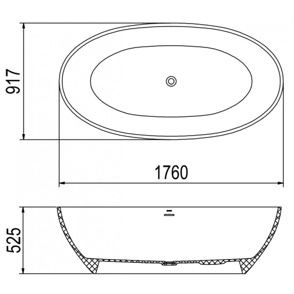 Bảng vẽ kỹ thuật Bồn Tắm Inax FBV-1502S 1.5M Chân Yếm