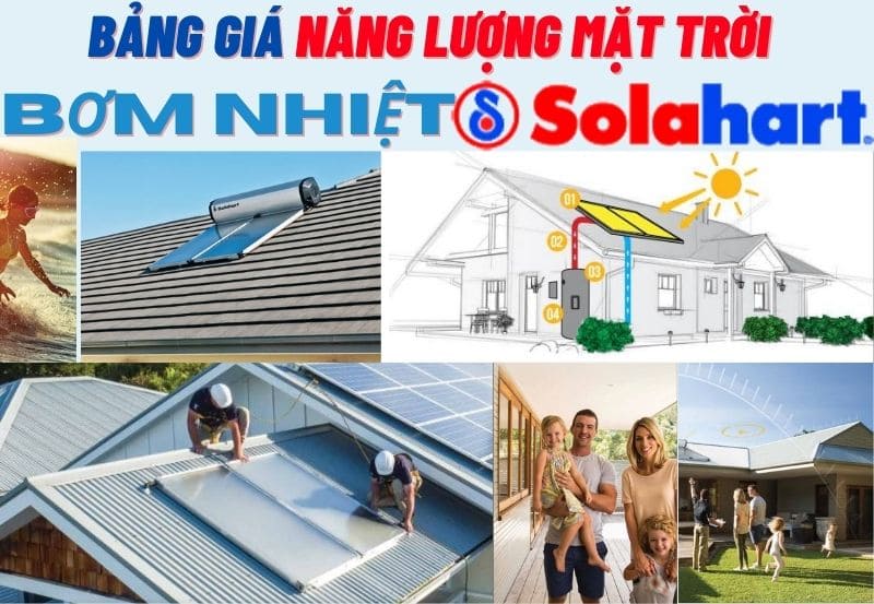 Bảng giá máy bơm nhiệt Solahart Úc tại huyện Chương Mỹ