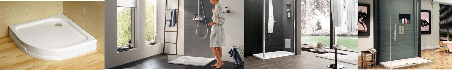 Khay tắm đứng trong phòng tắm