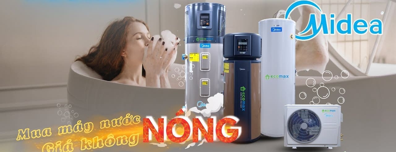 Máy bơm nhiệt Midea