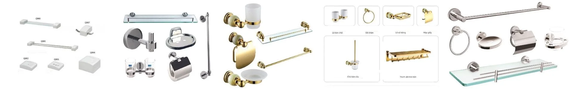 Bộ phụ kiện phòng tắm