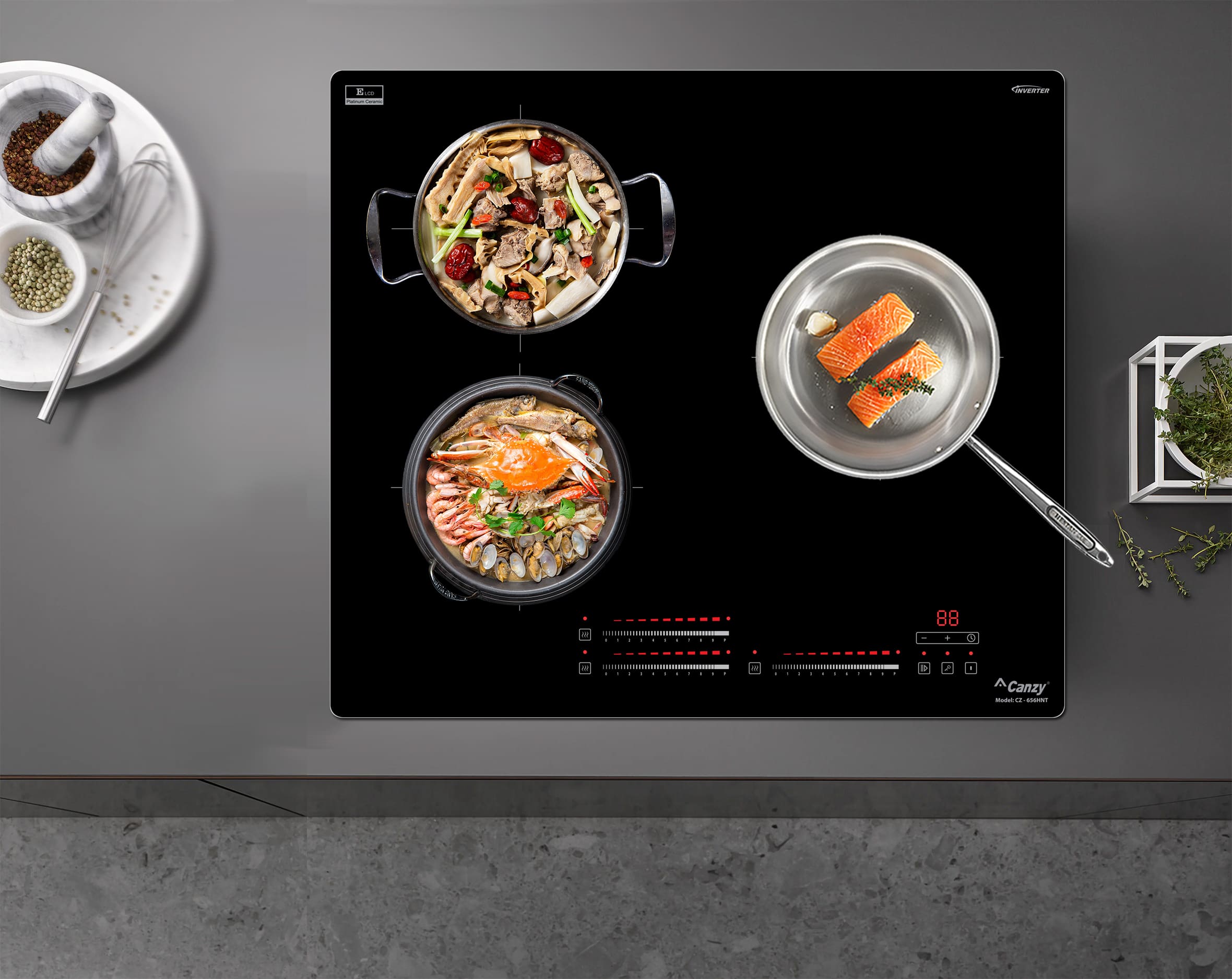 Bếp từ Canzy CZ-656hnt