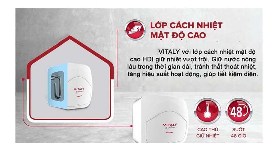 Bình nóng lạnh Ariston 