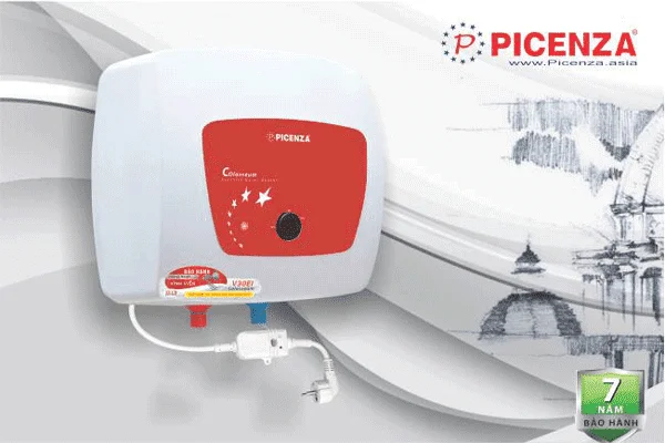 Bình nước nóng vuông Picenza V15Set