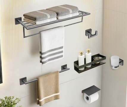 Bộ Phụ kiện phòng tawmssbao gồm những gi 