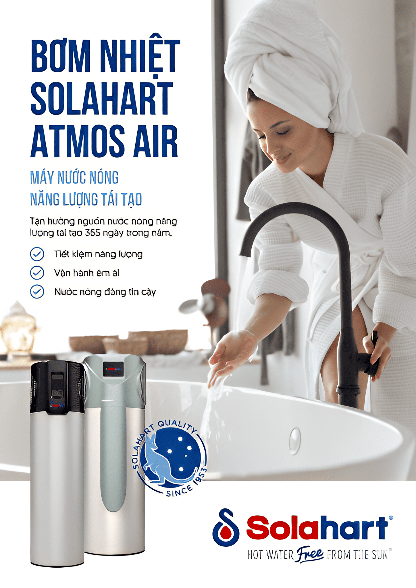 Máy bơm nhiệt Solahart tại Yên Bái