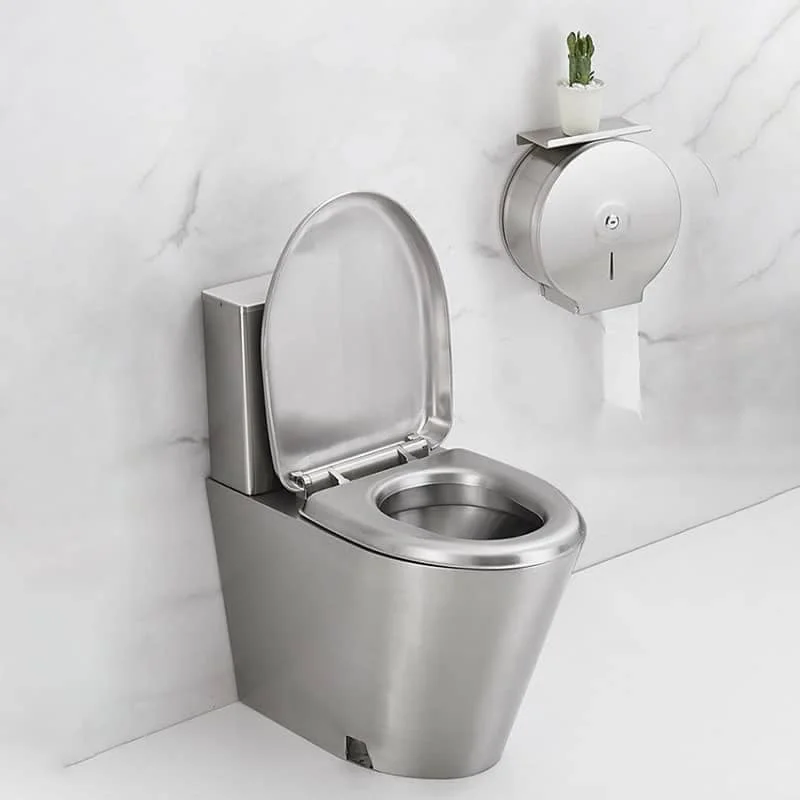 Bồn cầu 1 khối Inox cao cấp