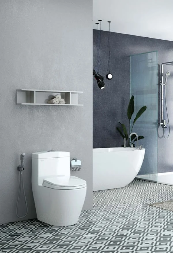 Bồn cầu 1 khối Viglacera V45