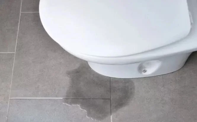 Bồn cầu bị nứt, rò rỉ nước âm thầm