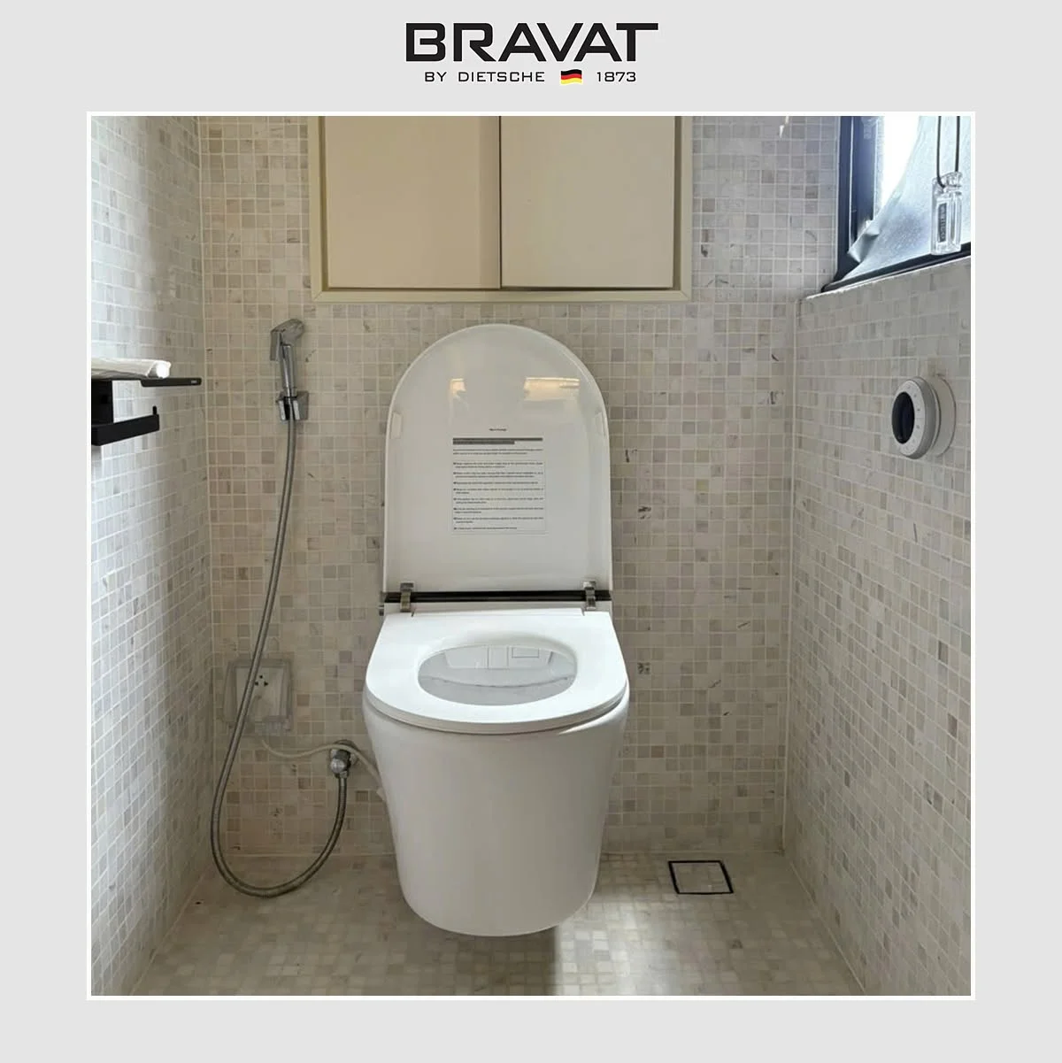 Bồn cầu Bravat tại Luxbath
