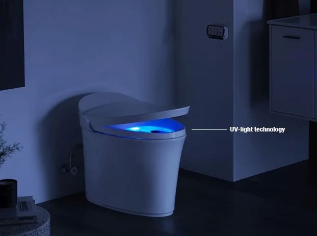 Bồn cầu điện tử công nghệ UV khử khuẩn