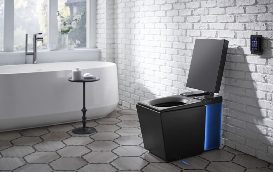 Bồn cầu điện tử màu đen Kohler 