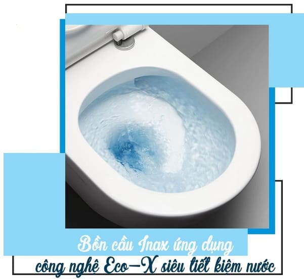 Bồn cầu inax tiết kiệm nước