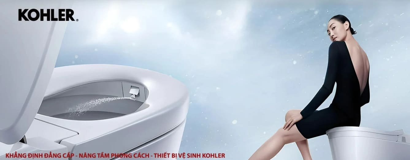 Bồn cầu Kohler công nghệ tiến tiến tính năng thông minh 