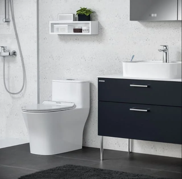 Bồn cầu men sứ Aqua ceramic