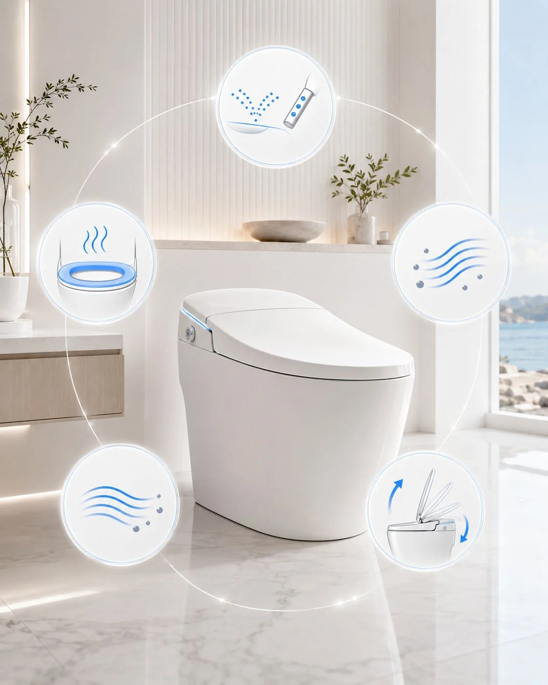 Bồn cầu thông minh Inax – nâng tầm trải nghiệm sống