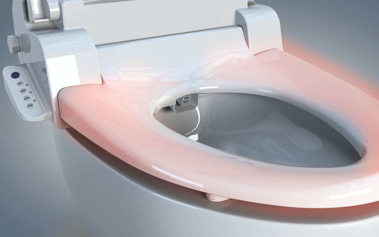 Bồn cầu thông minh thiết bị hữu ích cho người già, khuyết tật