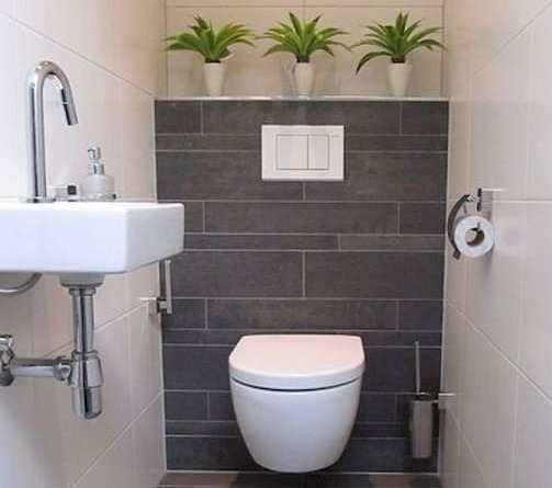 Bồn cầu treo tường cho phòng tắm nhỏ