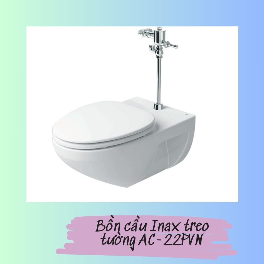 Bồn cầu Inax treo tường AC-22PVN